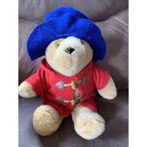 🌻2 for $20🌻Eden Toys Inc Paddington Bear Plush Stuffed Animal Vintage 16”